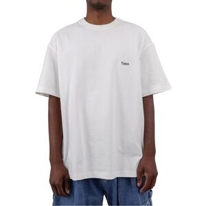 PUBLISH white logo shirt sleeve tshirt